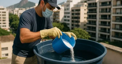 Fornecimento de cloro granulado ou pastilhas