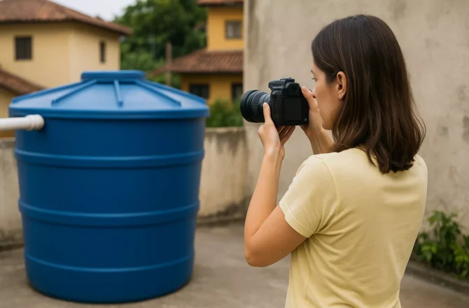 Laudo técnico digital com fotos