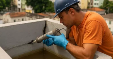 Reparo e vedação de vazamentos